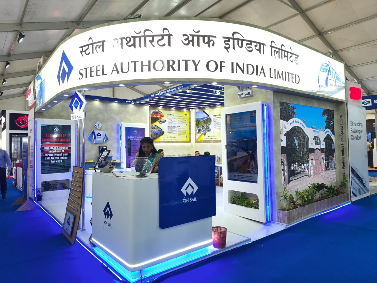 SAIL Exhibition Setup